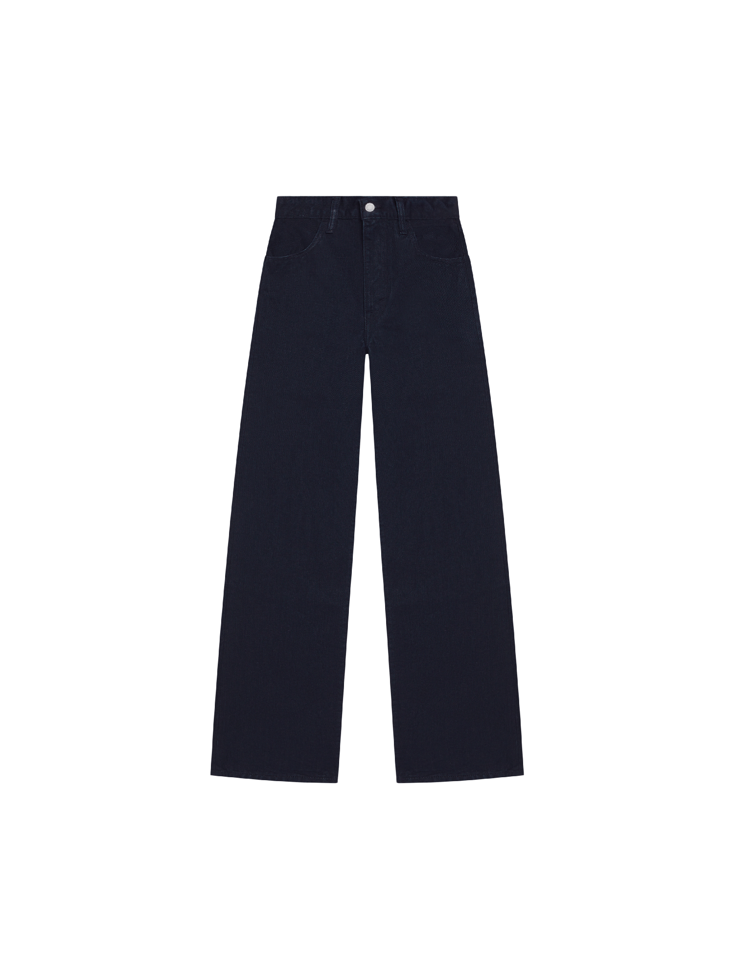 Women Nettle Denim High-Rise Jeans—black-packshot-3