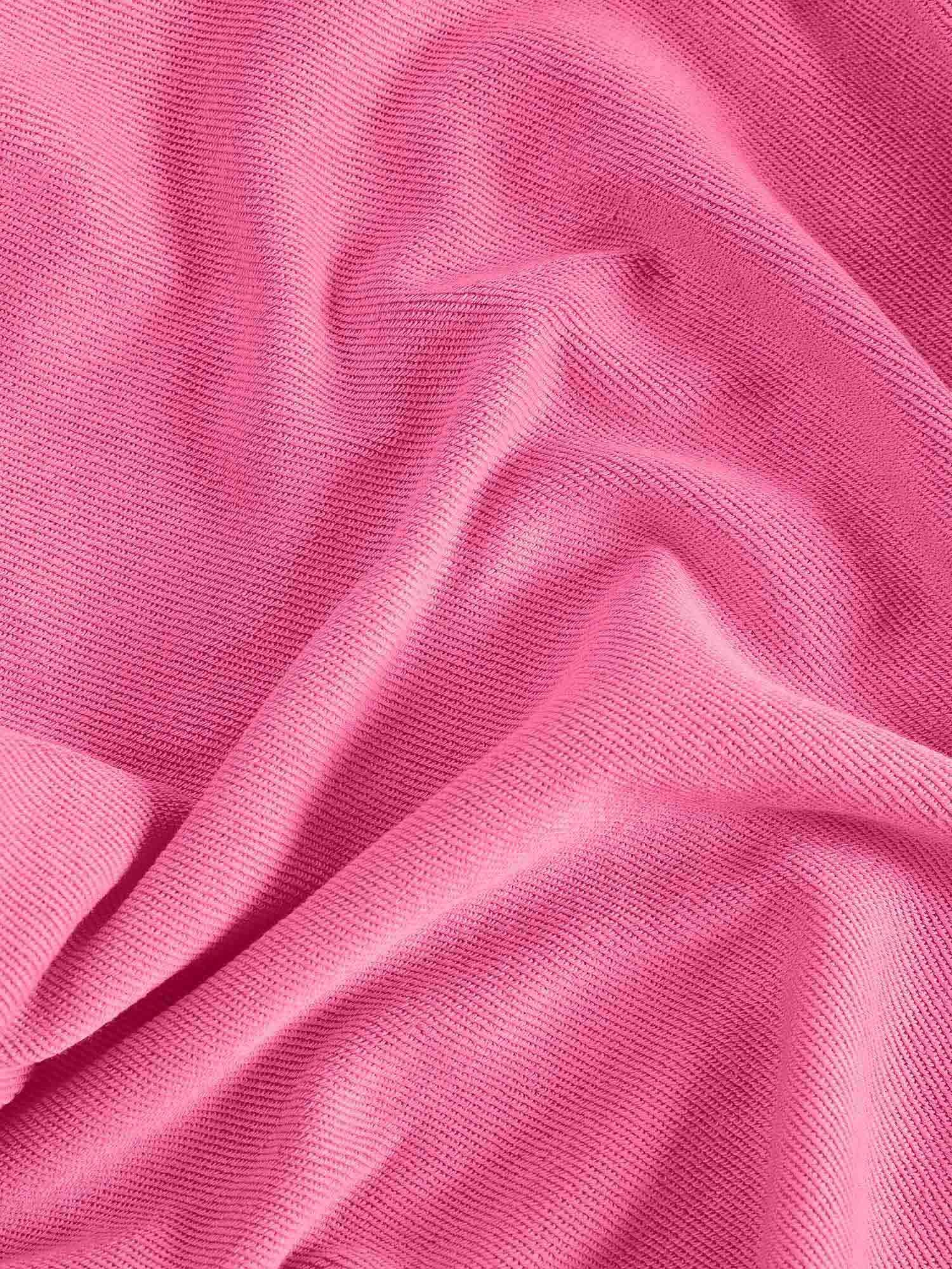 Organic Cotton Long Shorts Flamingo Pink