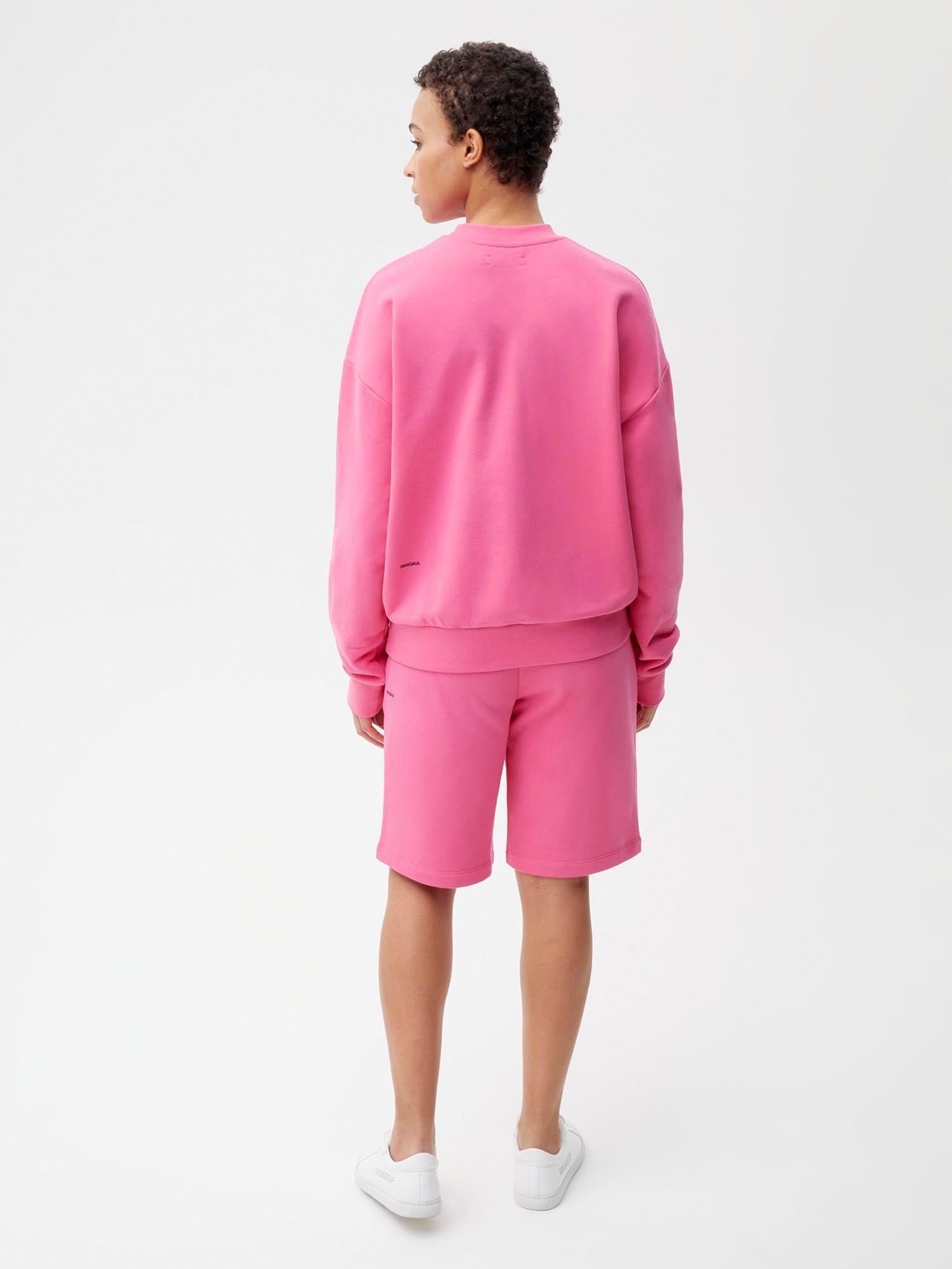 Organic Cotton Long Shorts Flamingo Pink Female