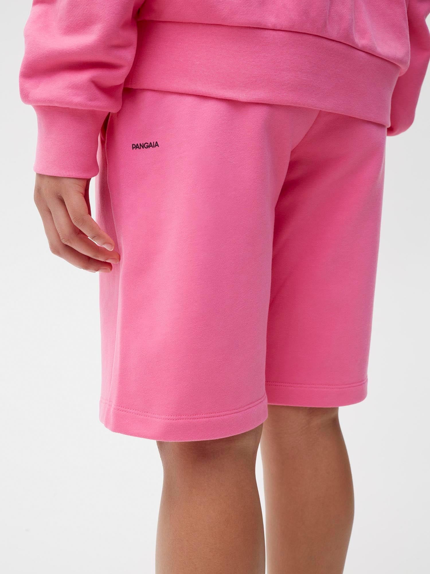 Organic Cotton Long Shorts Flamingo Pink Female