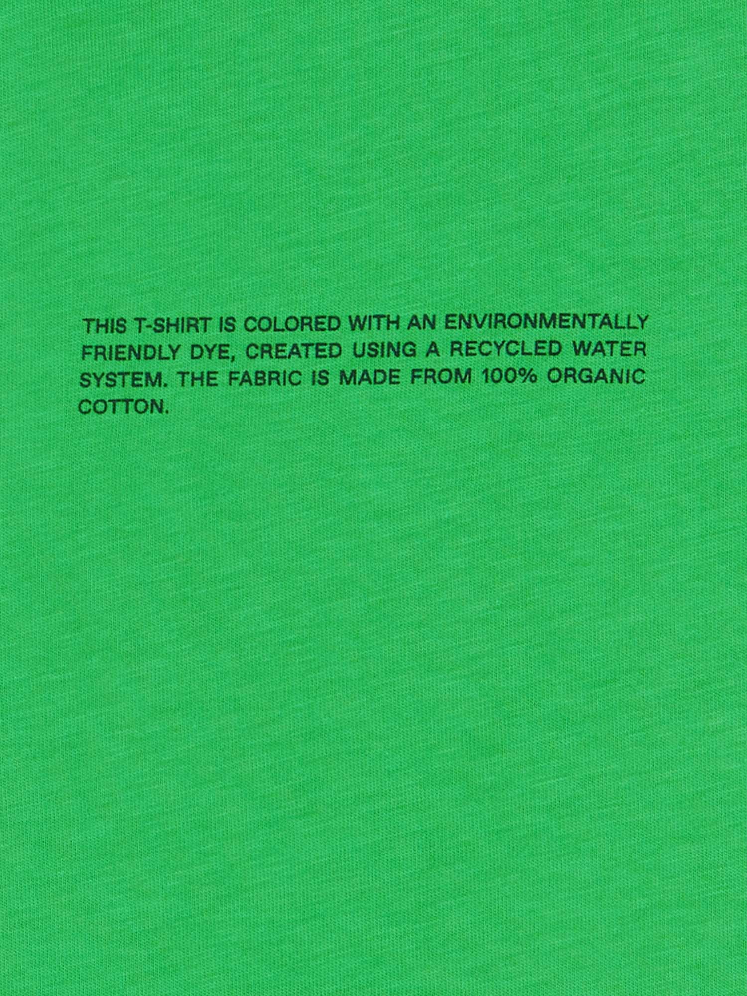 Organic Cotton Long Sleeve T Shirt Jade Green-3
