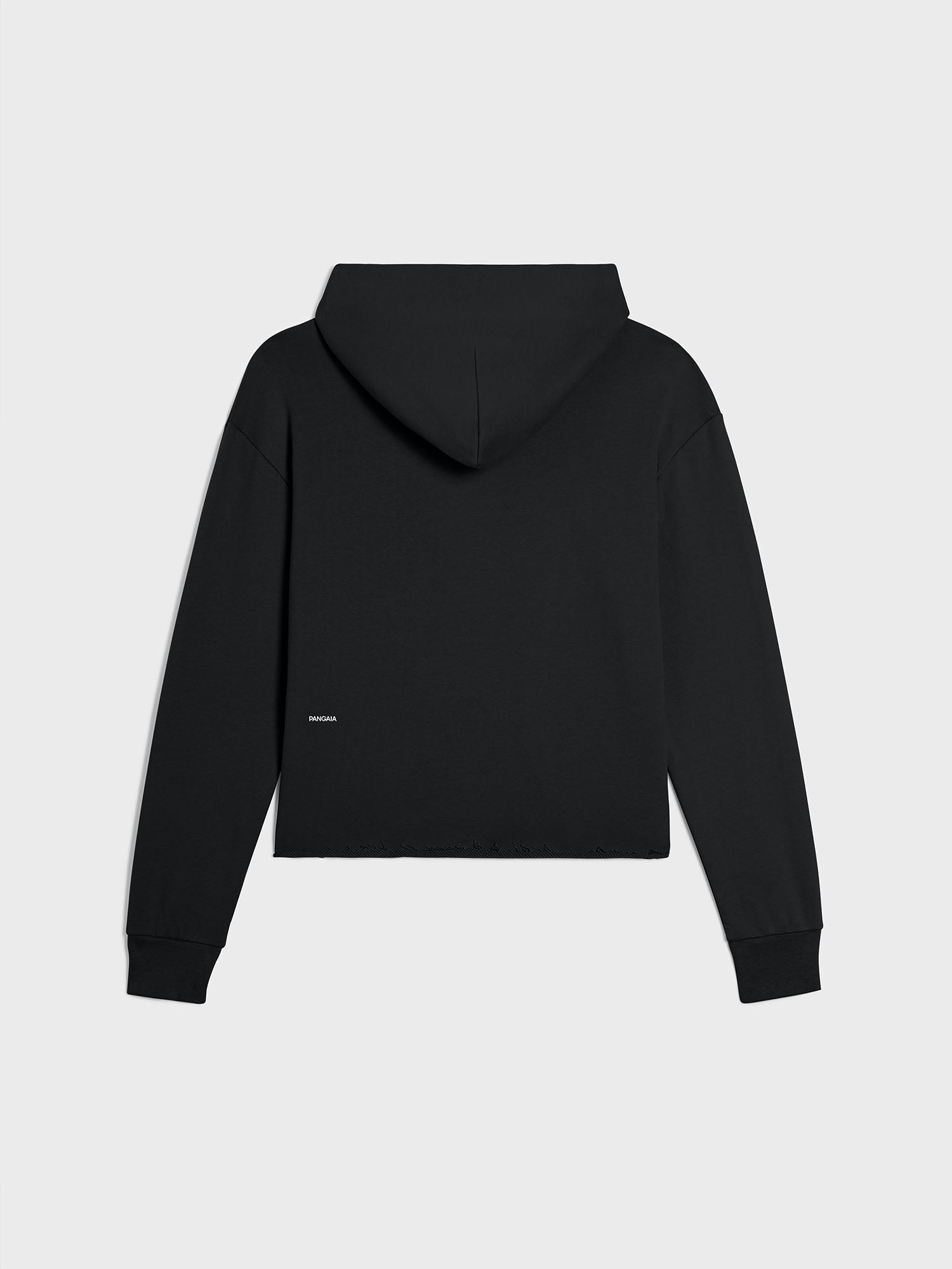 Organic Cotton Loose Hoodie Black