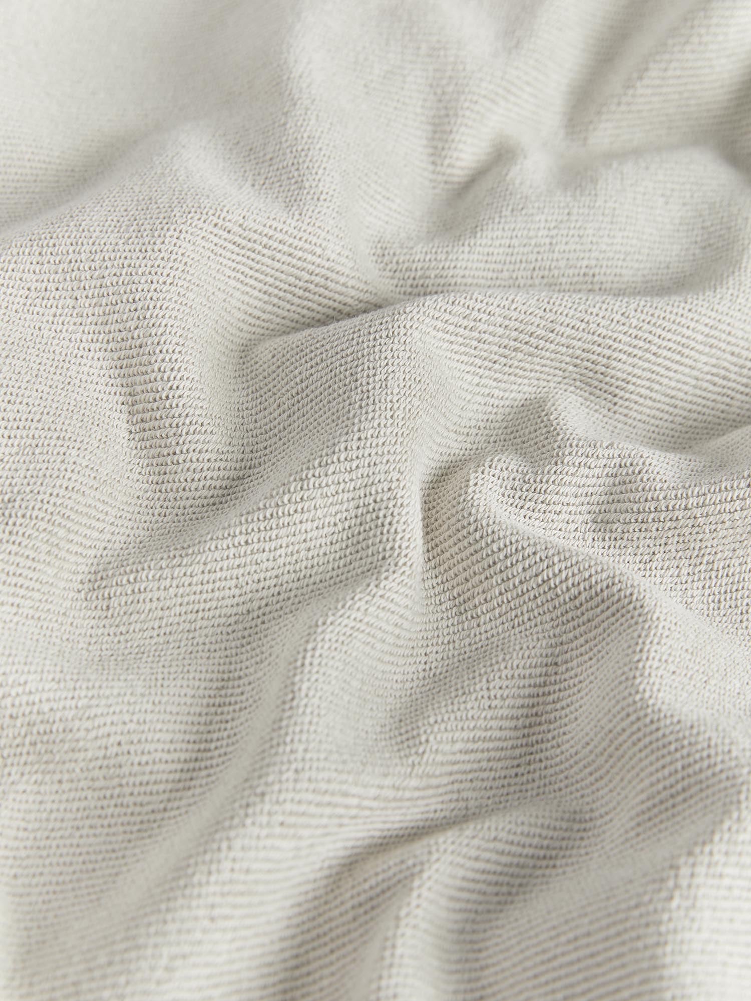 Organic Cotton Loose Hoodie Stone
