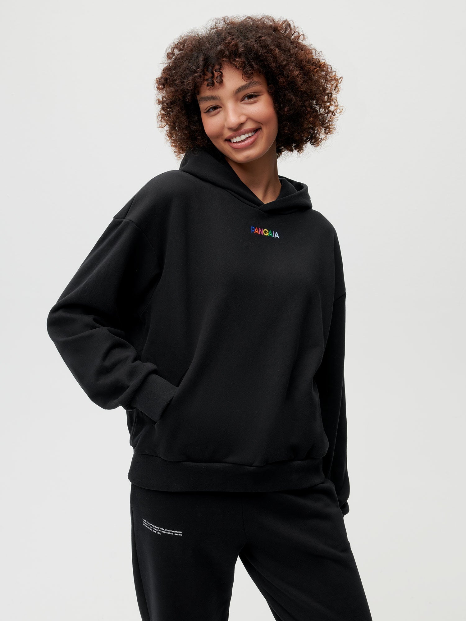 Personalities Pangaia Hoodie Black Female