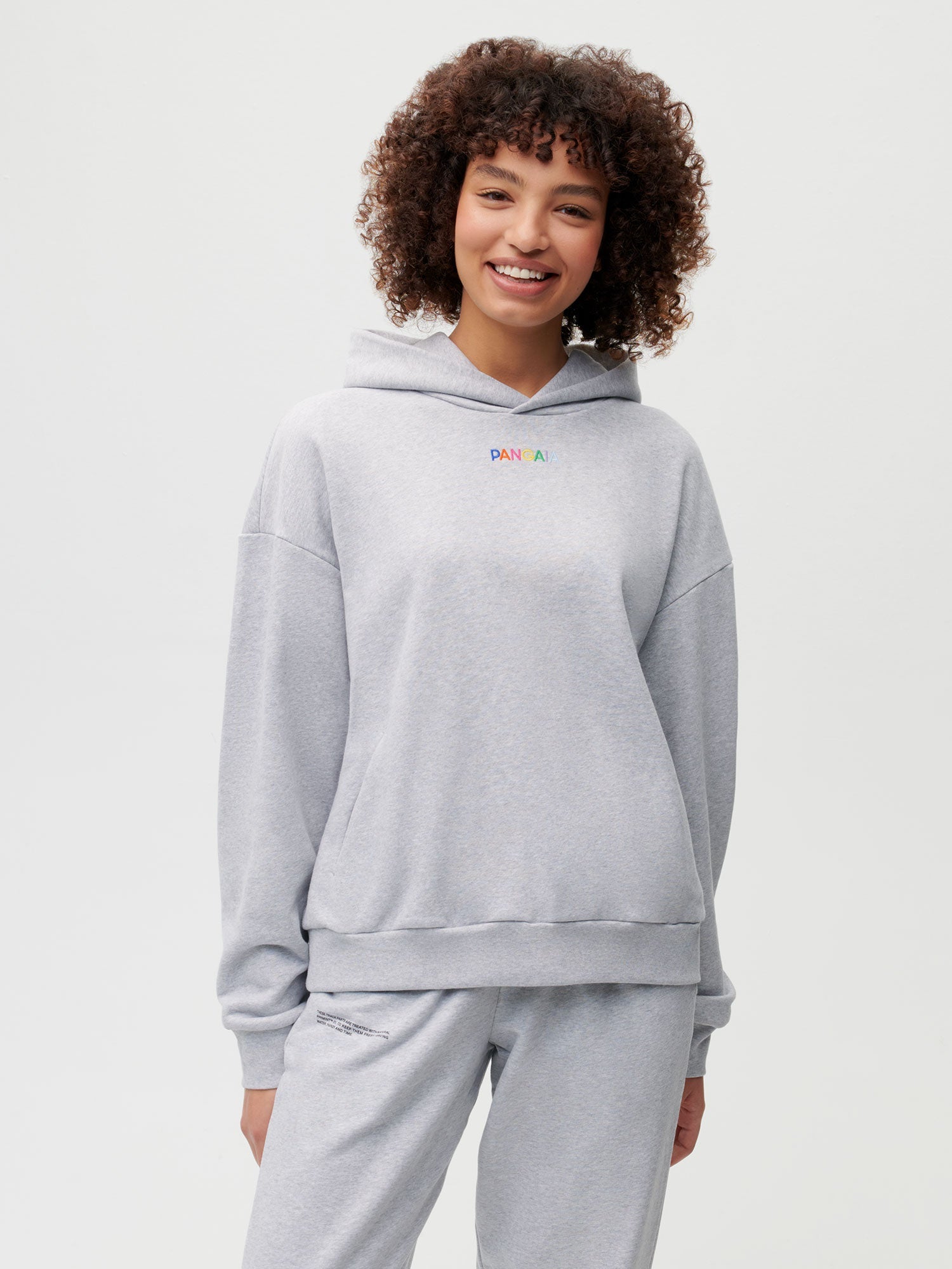 Personalities Pangaia Hoodie Grey Marl Female