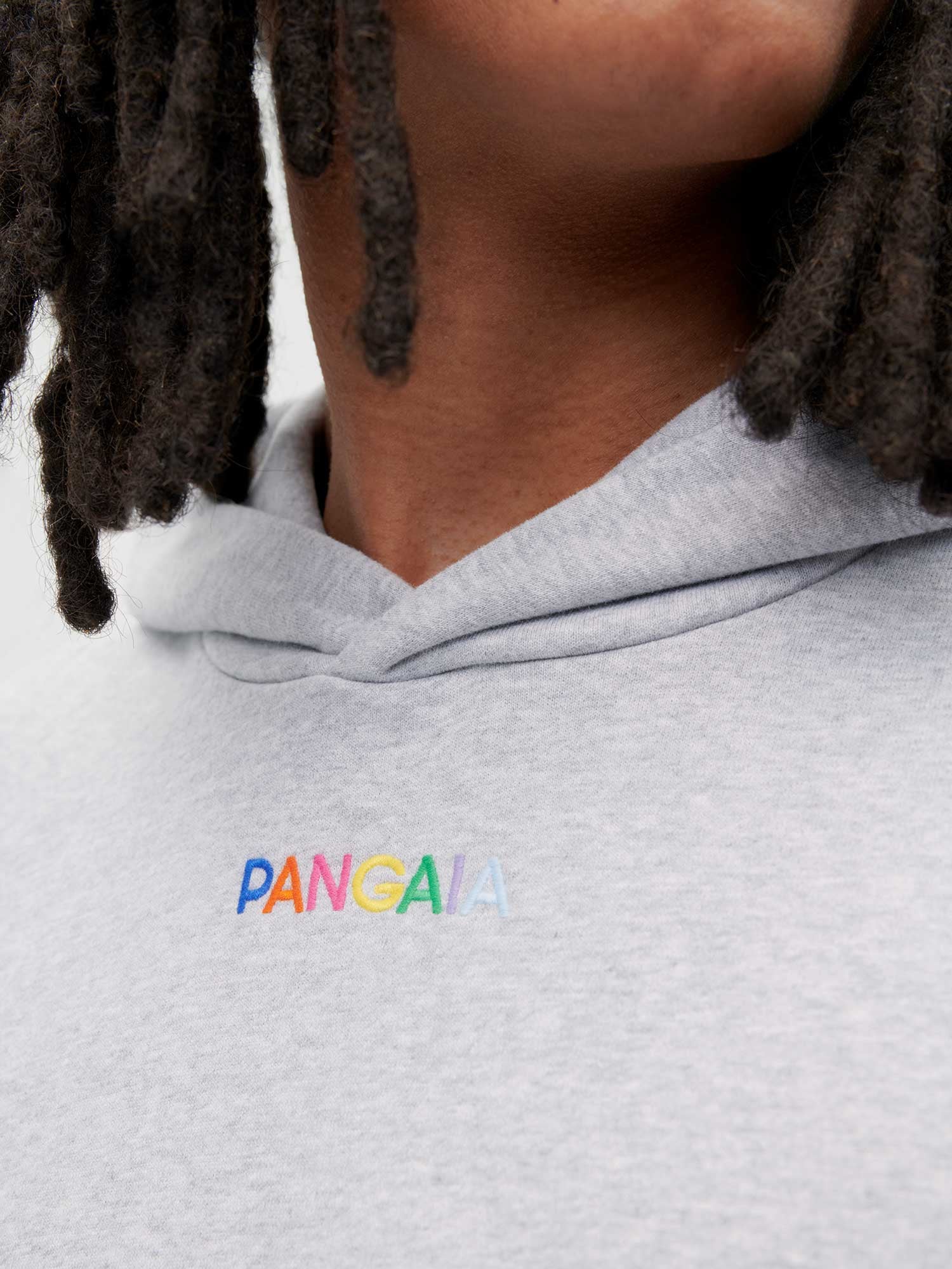 Personalities Pangaia Hoodie Grey Marl Male
