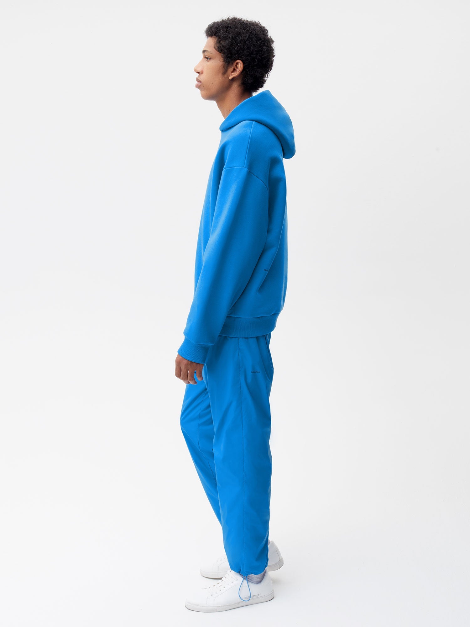 Recycled Nylon Track Pantsâ€”cerulean blue male