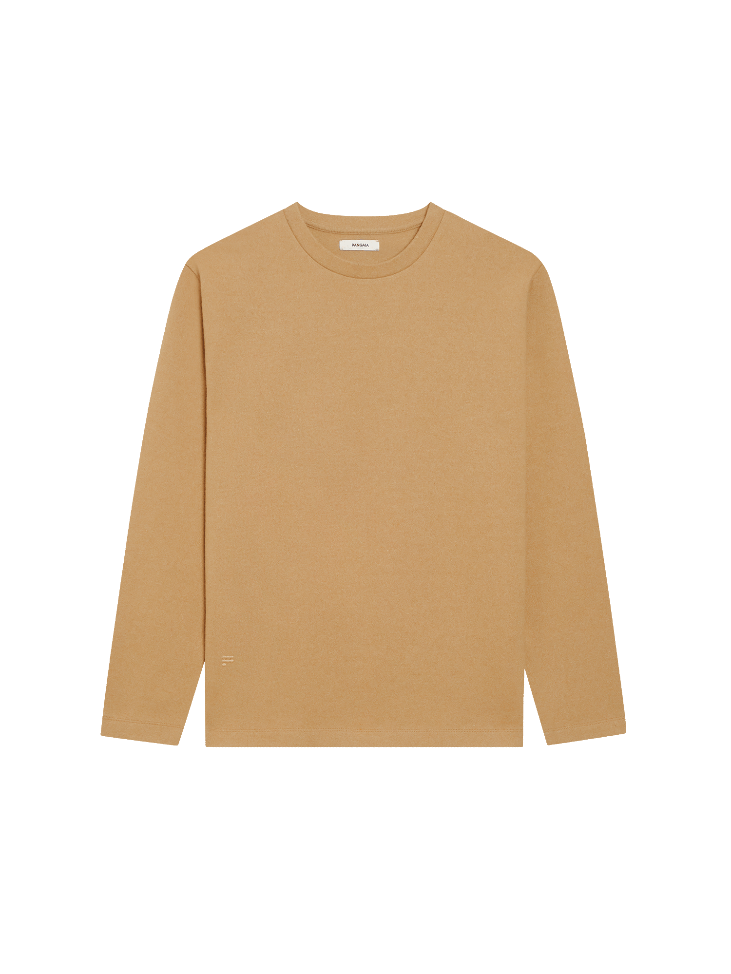 Recycled-Wool-Jersey-Long-Sleeve-T-Shirt-Camel-packshot-3