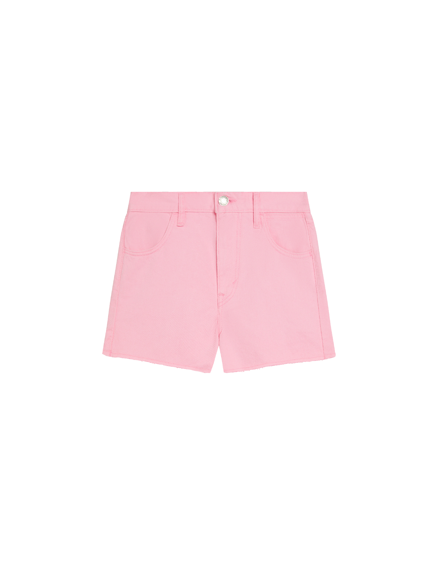  Women's Denim High Rise Cropped Shorts-packshot-3